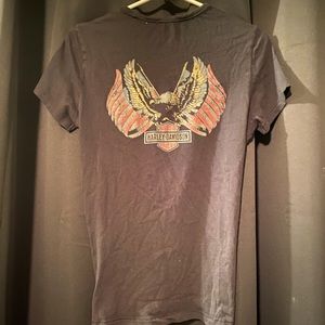 Woman’s Harley Davidson shirt